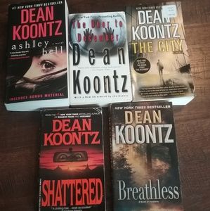 Dean koontz paperback book lot